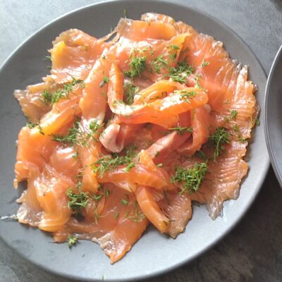 Gebeizter Lachs